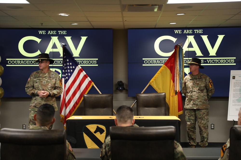 First Team Leaders Sign Sexual Assault and Prevention Month Proclamation