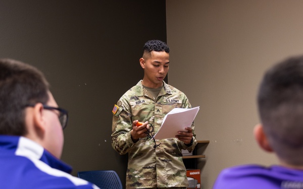 1st Cavalry Division supports JROTC