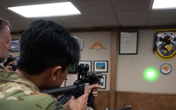 Prince Abdul Mateen of Brunei visits 1st Special Forces Group (Airborne)