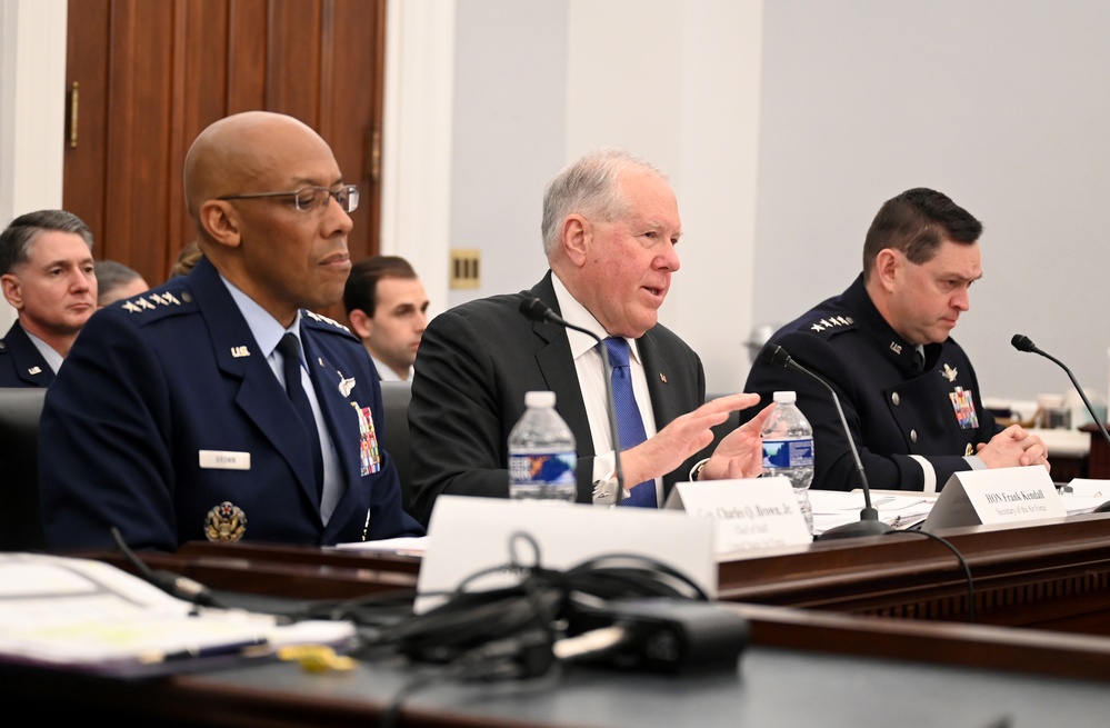 SECAF Delivers Testimony