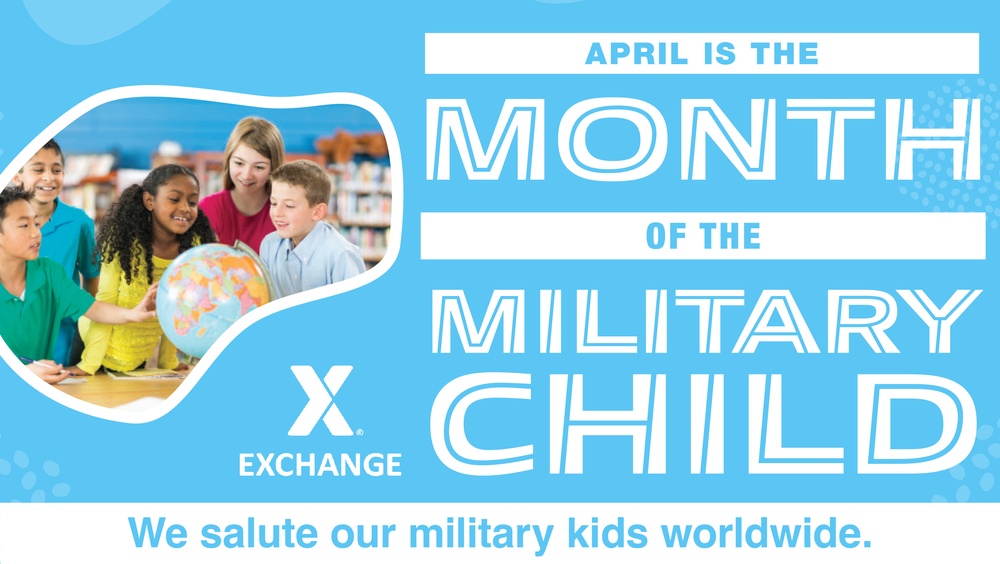 Exchange Celebrates Youngest Heroes with Events, Prizes During Month of the Military Child