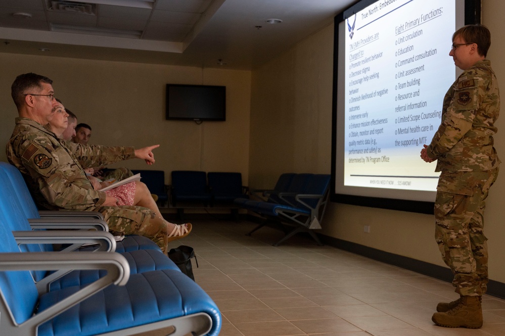 Maj. Gen. Klein visits 734 AMS