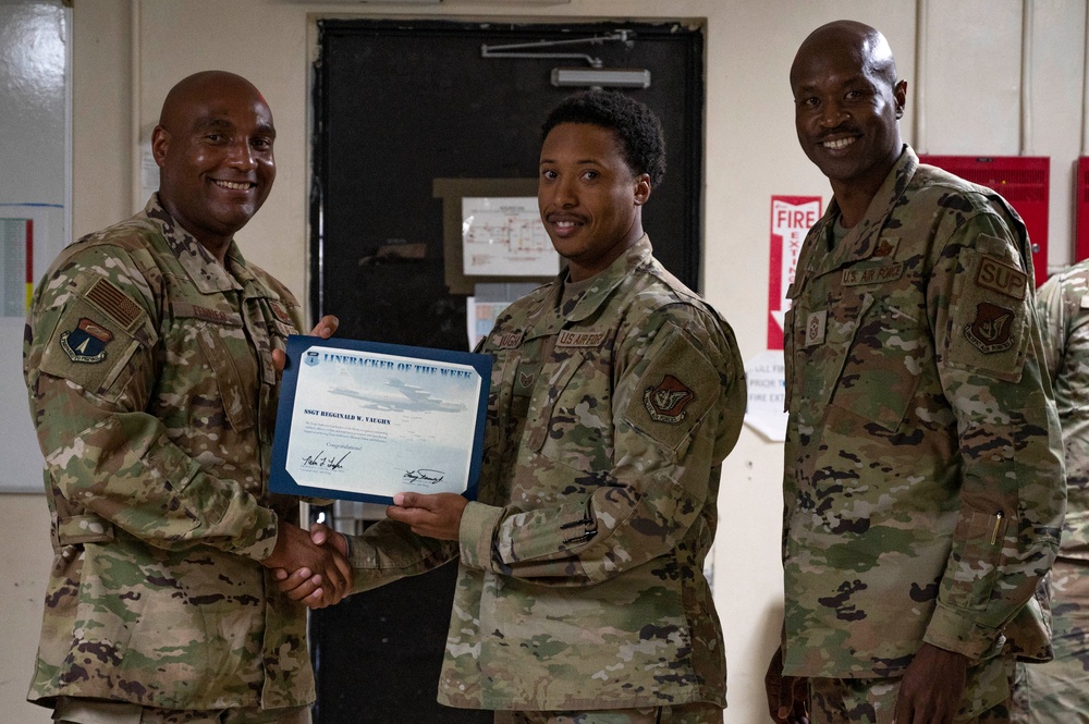 Linebacker of the Week: Staff Sgt. Regginald Vaughn