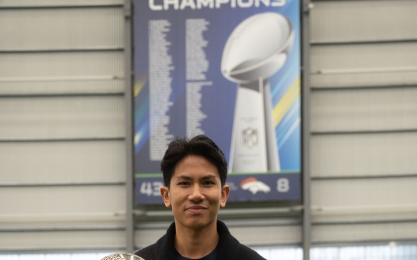 Prince Abdul Mateen of Brunei tours Seattle Seahawks training facility