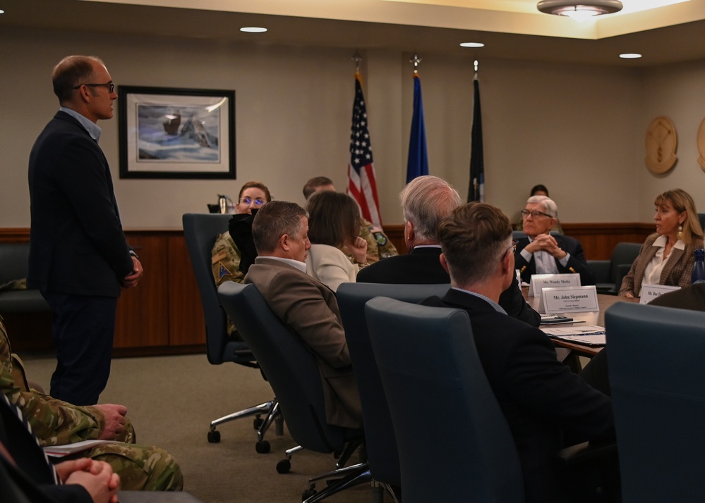 Governor's Military Council Visits Vandenberg