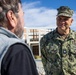 The family of Robert E. Bush visits the Robert E. Bush Naval hospital