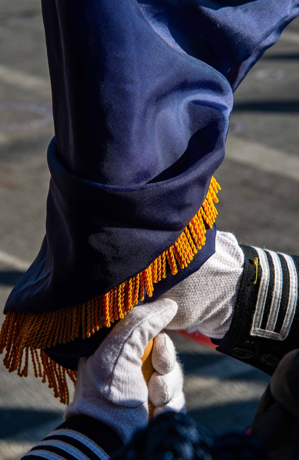 USS Carl Vinson (CVN70) Conducts a Burial-at-Sea