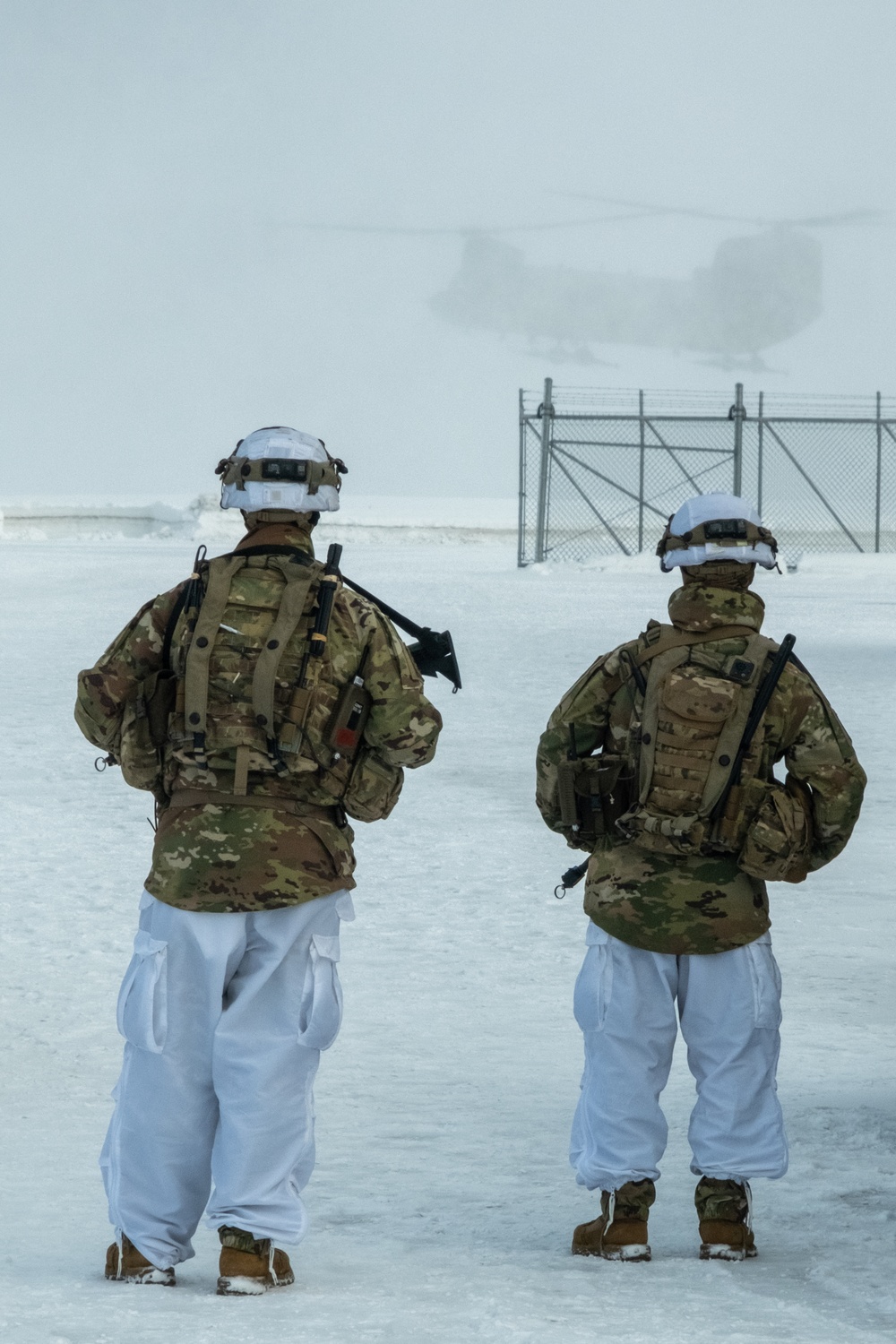 Spartans Conduct Air Movement During JPMRC-AK 23-02