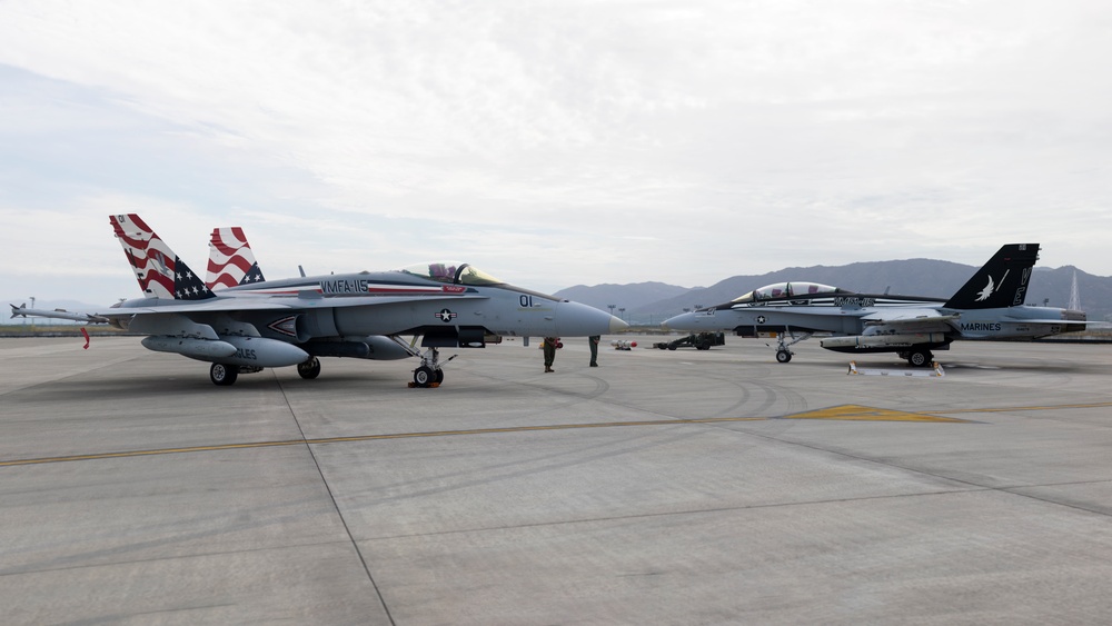 VMFA-115 Loads SLAM-ER, Hot Loads Harpoons