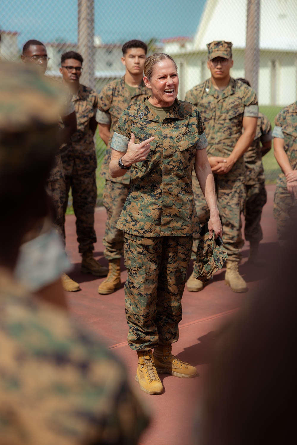 III MEF Sergeant Major visits the 31st MEU