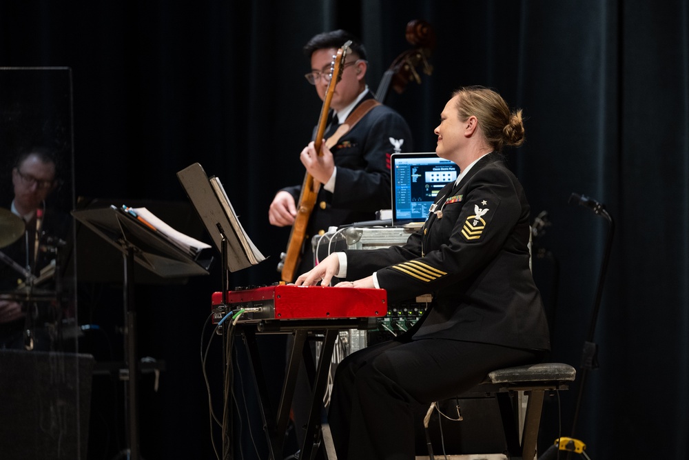 U.S. Navy Band Sea Chanters perform in Sun City