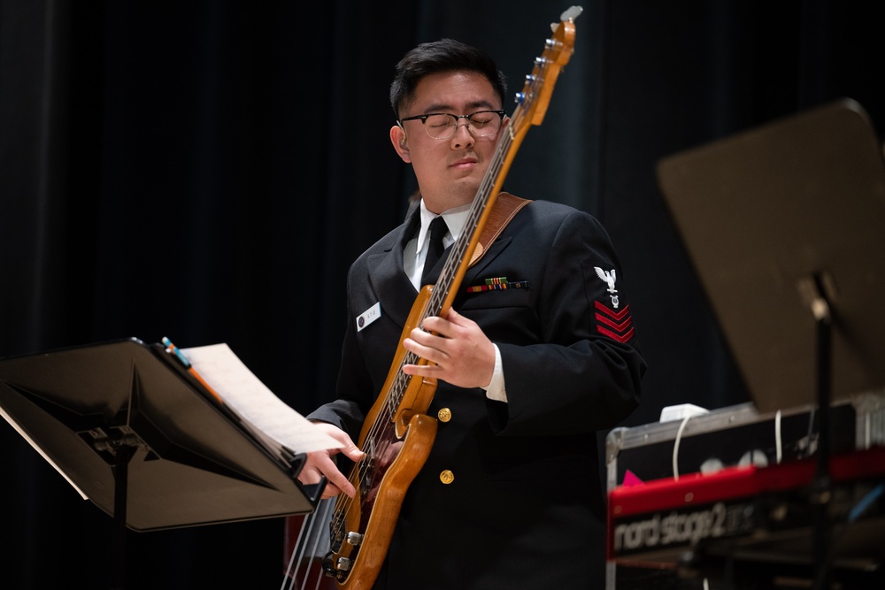 U.S. Navy Band Sea Chanters perform in Sun City