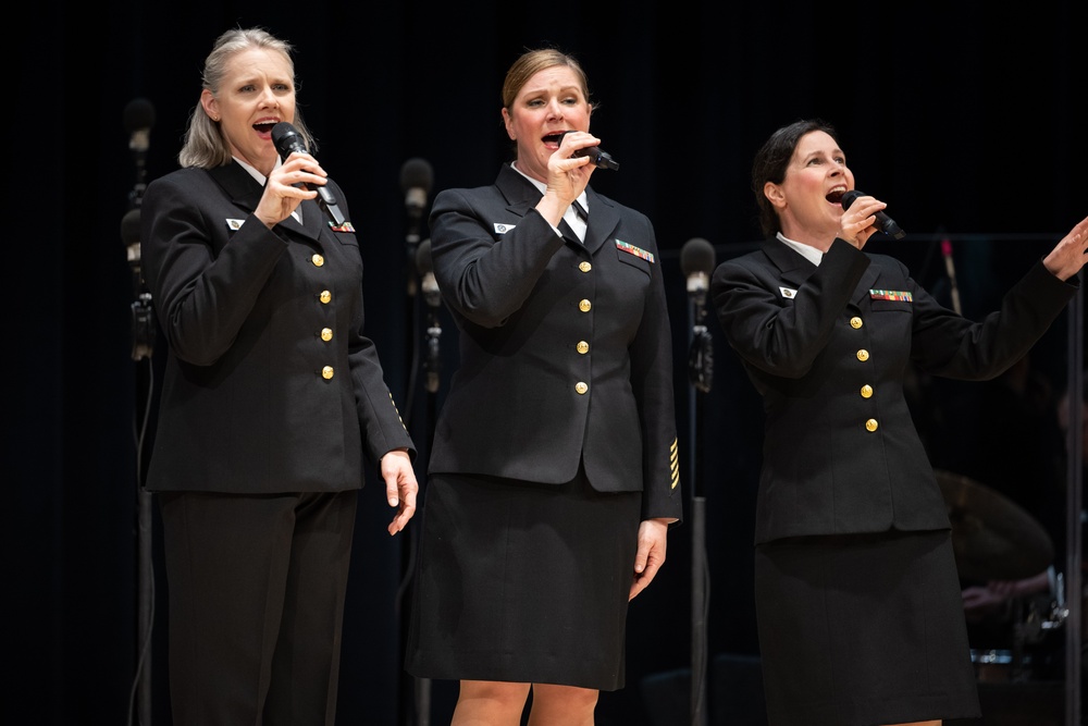 U.S. Navy Band Sea Chanters perform in Sun City