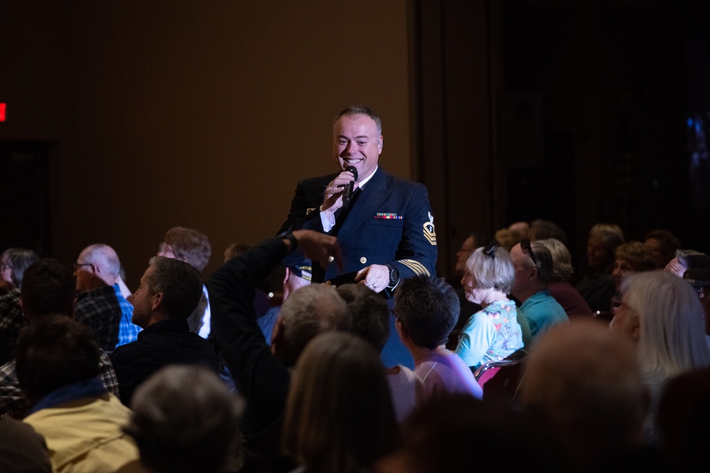 U.S. Navy Band Sea Chanters perform in Sun City