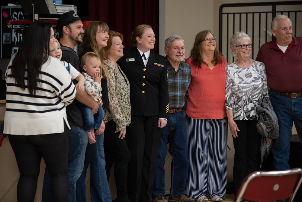 U.S. Navy Band Sea Chanters perform in Sun City