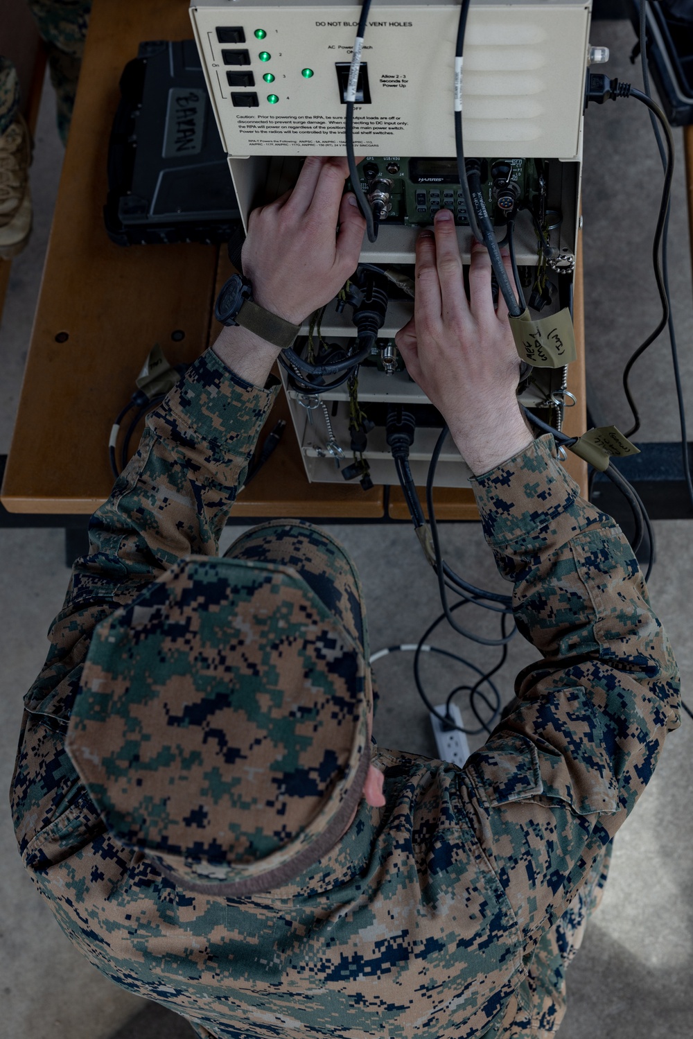 7th Communications Battalion utilize long range radio systems