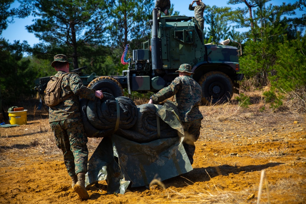 MWSS-171 Marines hone skills in Haramura