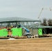 March 2023 construction operations of $11.96 million transient training brigade headquarters at Fort McCoy
