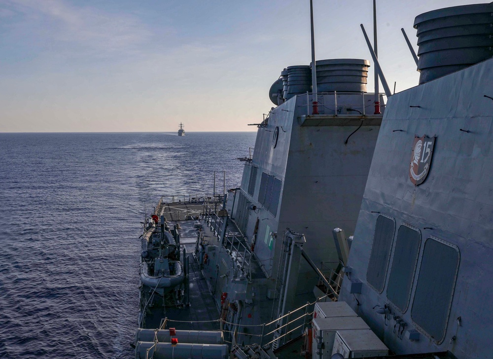 USS Milius (DDG 69) Conducts Routine Operations with Japan Maritime Self-Defense Force