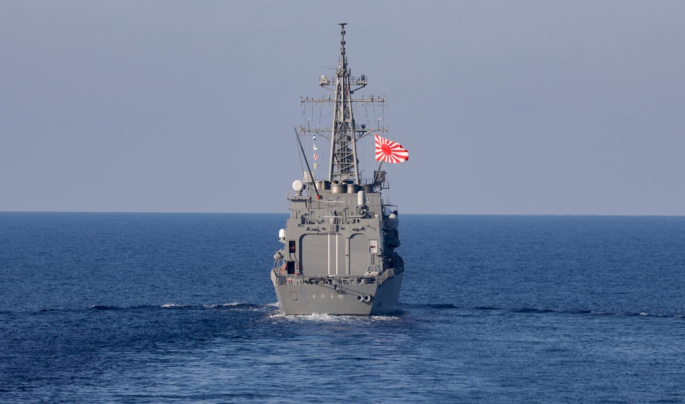 USS Milius (DDG 69) Conducts Routine Operations with Japan Maritime Self-Defense Force