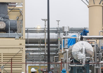 374th CES and Schneider Electric host power plant tour for future generations