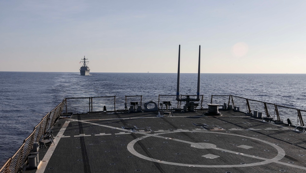 USS Milius (DDG 69) Conducts Routine Operations with Japan Maritime Self-Defense Force