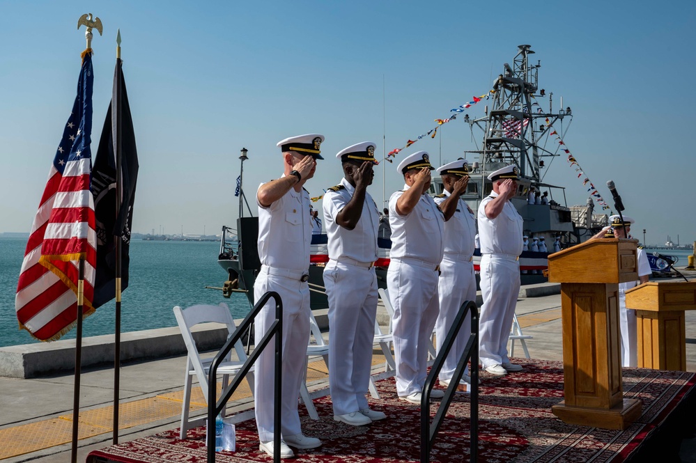 U.S. Navy Decommissions Last Patrol Craft Stationed in Bahrain