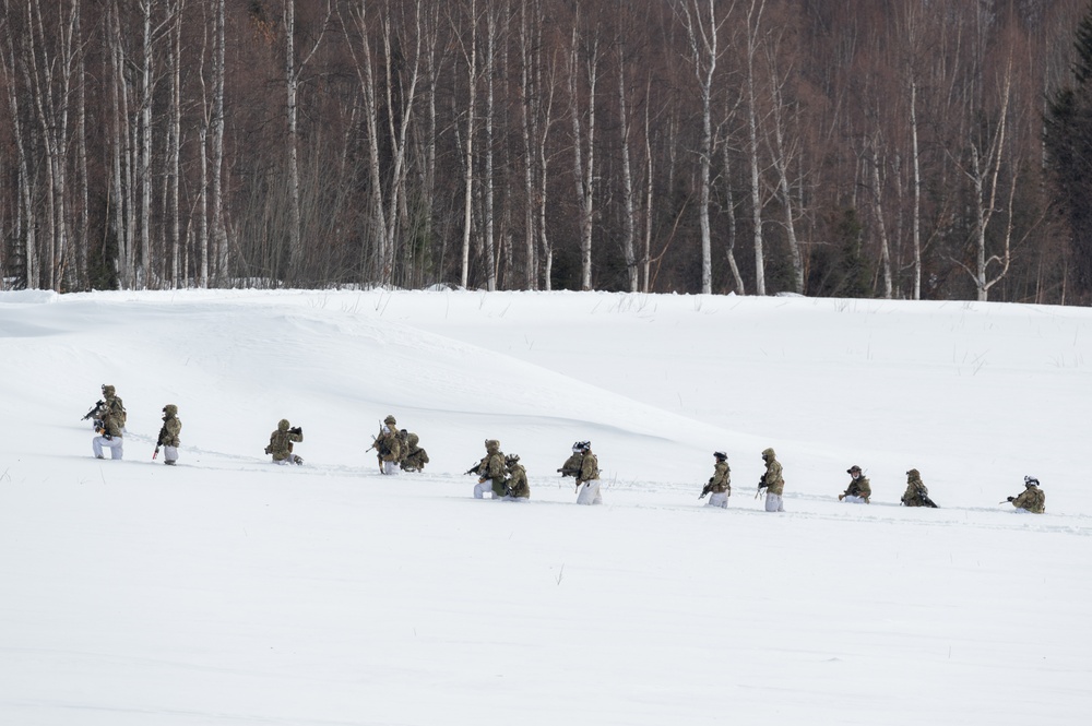 '3 Geronimo' conducts winter overland movement during JPMRC-AK 23-02