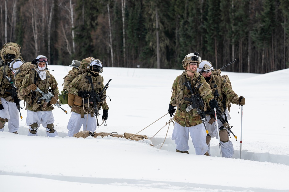 '3 Geronimo' conducts winter overland movement during JPMRC-AK 23-02