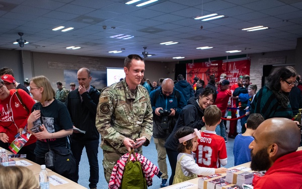 1 FCK visits Ramstein Air Base