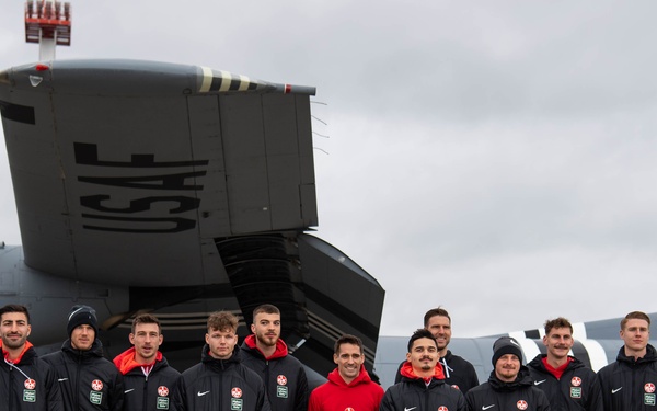 1 FCK visits Ramstein Air Base