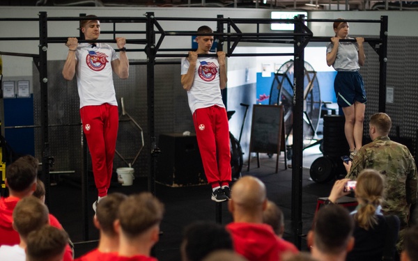 1 FCK visits Ramstein Air Base