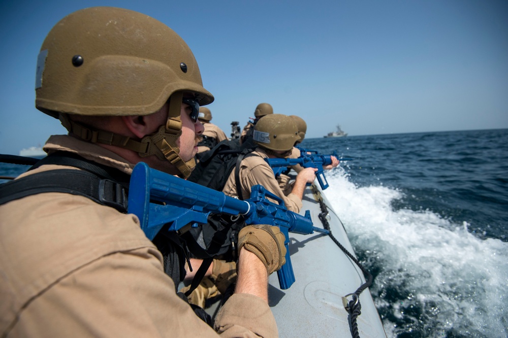 USS Paul Hamilton VBSS Training