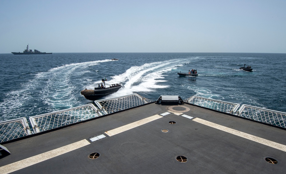 USS Paul Hamilton VBSS Training