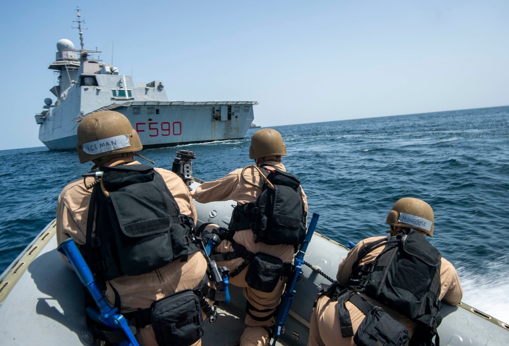 USS Paul Hamilton VBSS Training