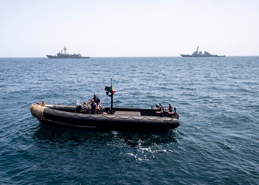 USS Paul Hamilton VBSS Training