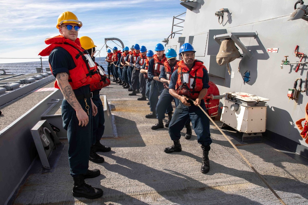 USS Nitze (DDG 94) Daily Operations