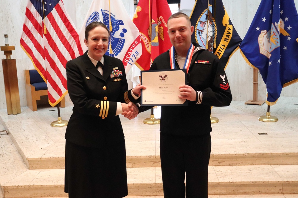 Pensacola Sailor Recognized for Volunteer Service