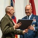 Maj. Gen. Gene Hughes retires