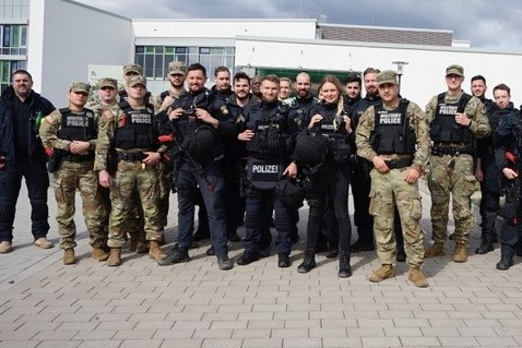 USAG Wiesbaden and German Police conduct “Active Threat” training