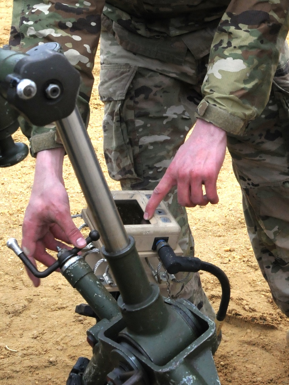 Range 59C- Mortar Live Fire - 1 BN 114 INF, 25 March 2023