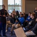 6th Marine Corps District Marines visit St. Martin High School