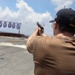 USS Milius (DDG 69) Conducts Live-Fire 9 mm Pistol Training