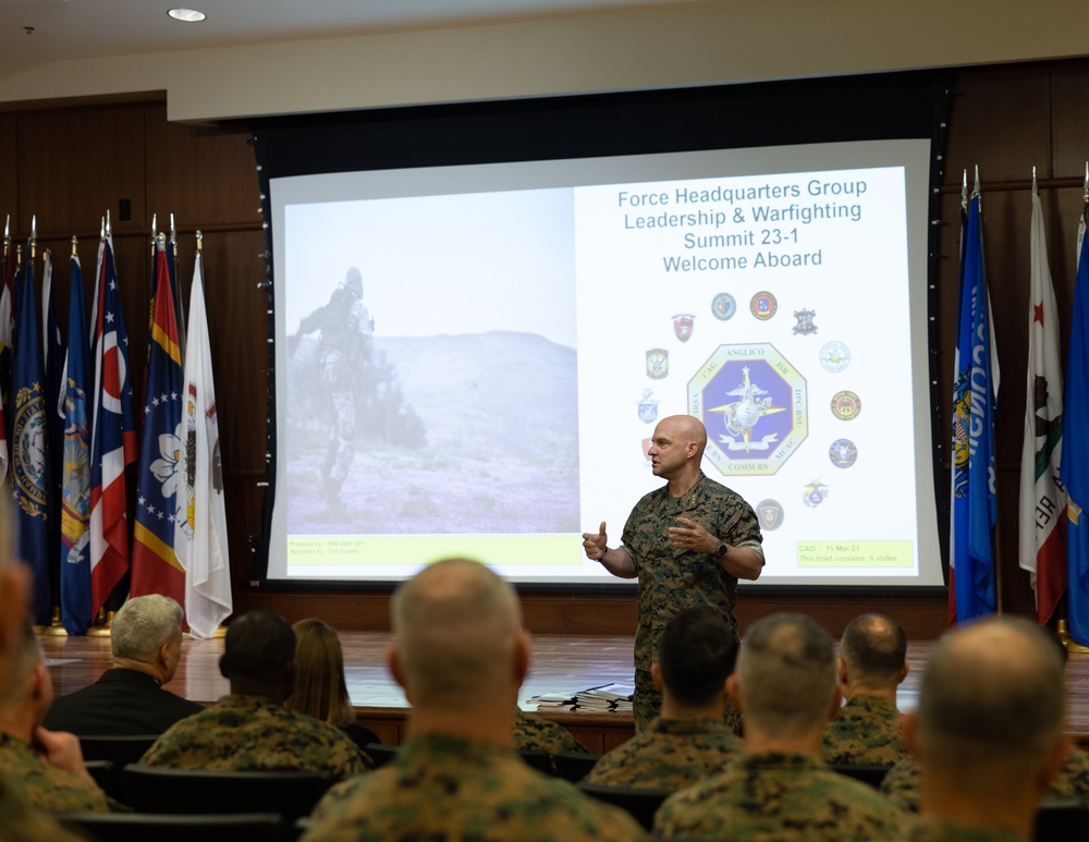 Force Headquarters Group executes a Leadership and Warfighting Summit