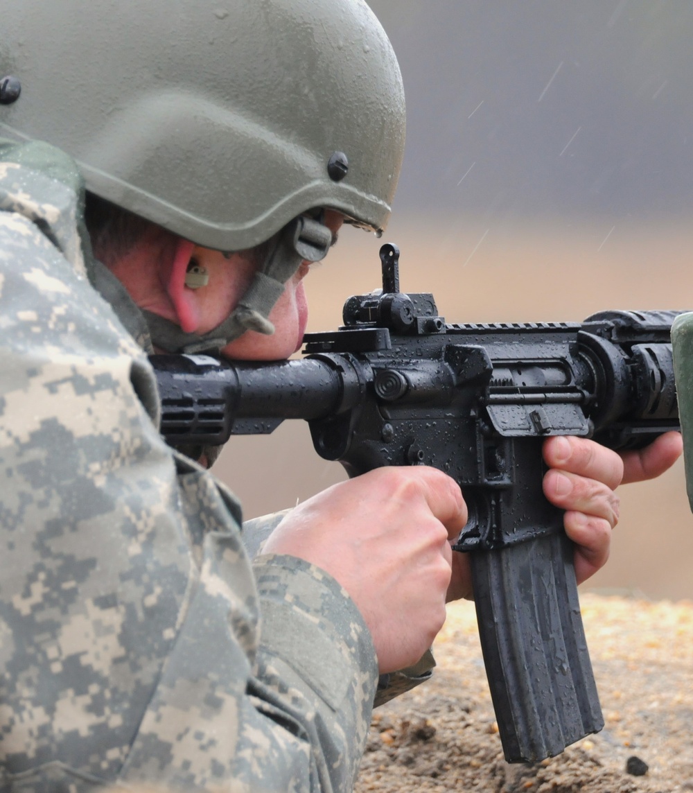 Fort Dix - Range 21- M4 Qualification - 404 CA BN, 25 March 2023
