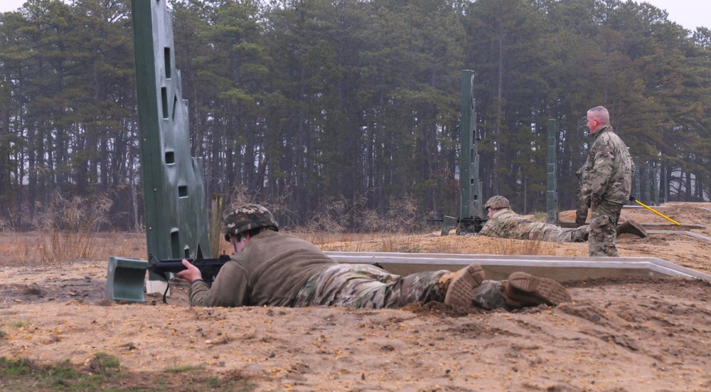 Fort Dix - Range 21- M4 Qualification - 404 CA BN, 25 March 2023