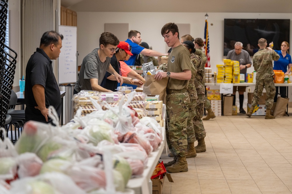 Hurlburt Field Mobile Food Pantry kicks off its first event