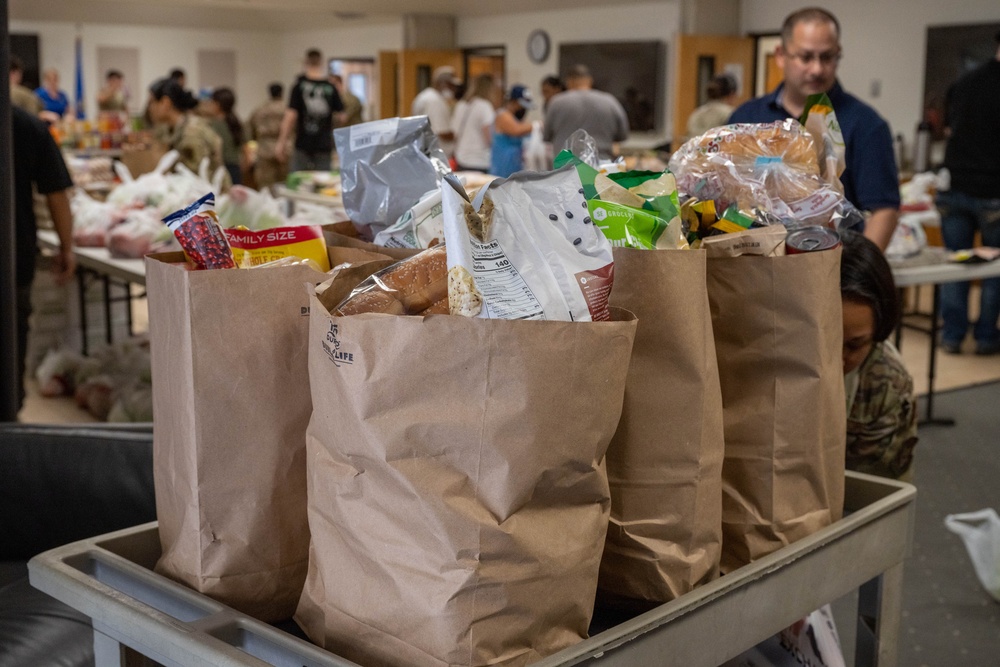 Hurlburt Field Mobile Food Pantry kicks off its first event