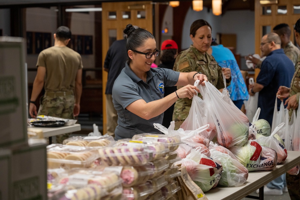 Hurlburt Field Mobile Food Pantry kicks off its first event