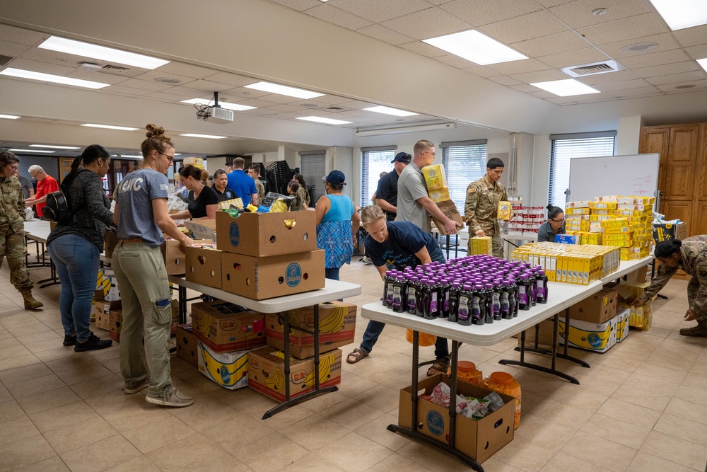 Hurlburt Field Mobile Food Pantry kicks off its first event